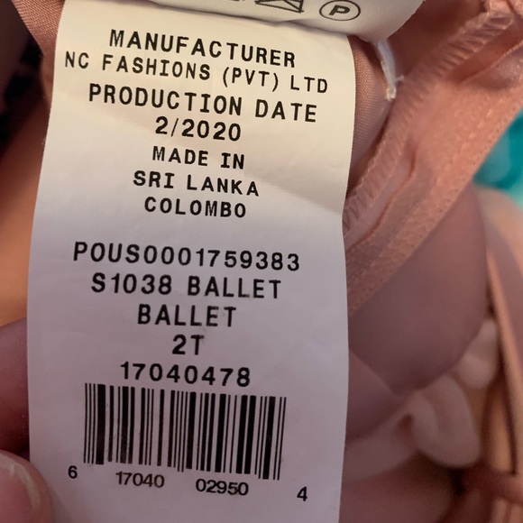 David’s Bridal S1038 Flower Girl Dress - Ballet - Picture 7 of 7